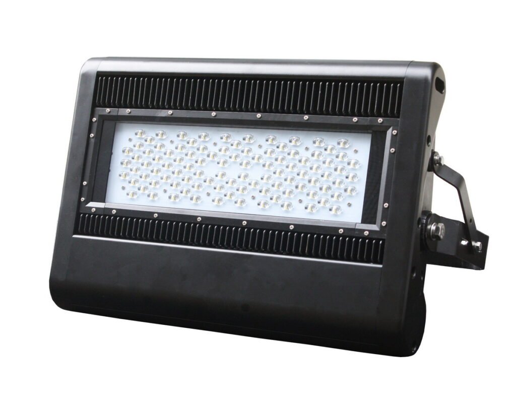 250 Watt natural white non-dimmable 85x135° single lens/ PCB LED flood light (IP65) - LED Floodlight - JNLED