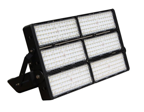 400 Watt warm white dimmable 140x140° modular LED flood light (IP65) - Modular LED Floodlight - JNLED