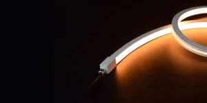 High Efficiency Neon Flex | Vertical Bend 16 x 15mm 10W/m 24V 3500K